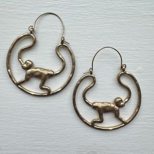 H&M Monkey Earrings